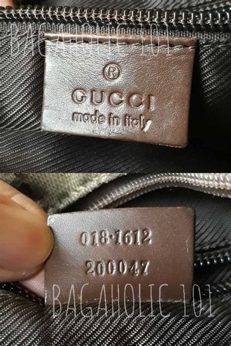 signs of a real gucci bag|gucci bag authenticity check.